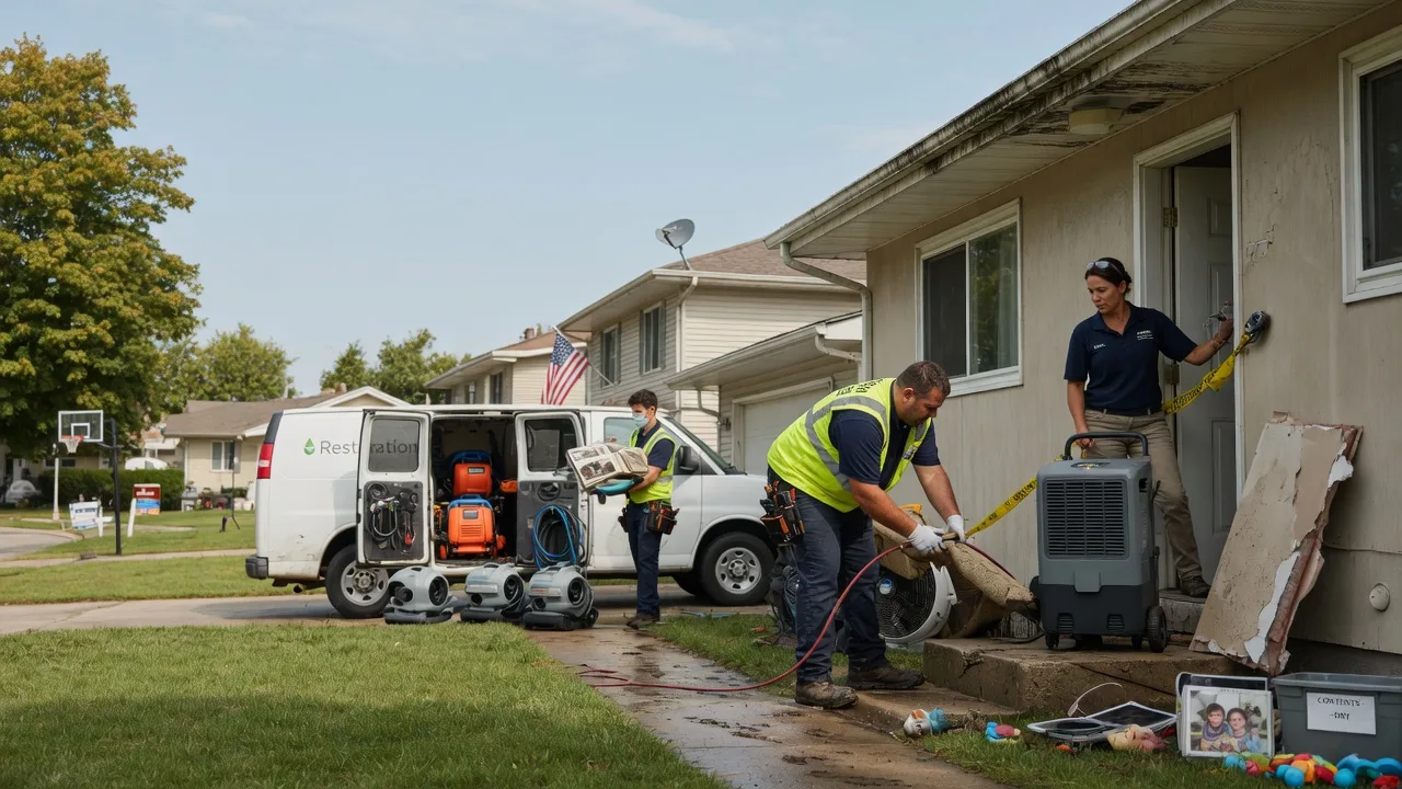 Water Damage Restoration in Sandy Lake, PA near me